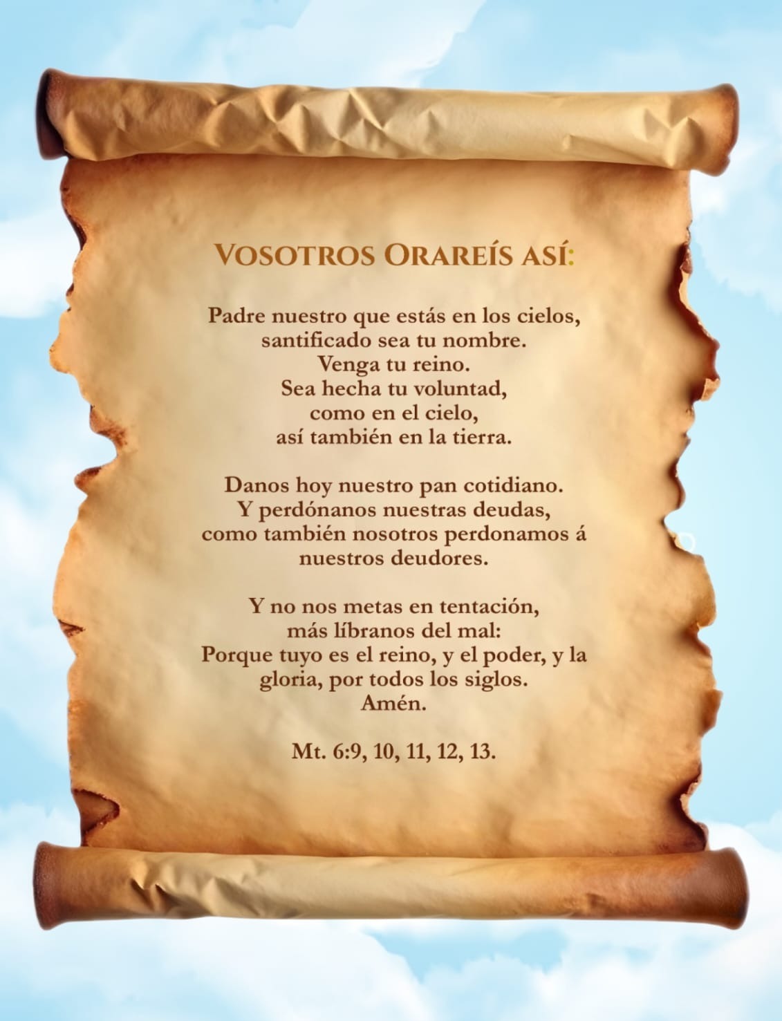oración